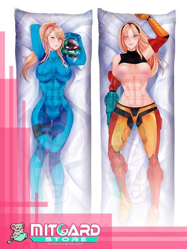 METROID Samus Aran - Body Pillow case dakimakura by KushinaBX - 50cmx150cm / 2-Way Tricot / 2 Sides Printed - 1